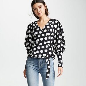 C/Meo Collective Unending Polka Dot Top Size XS